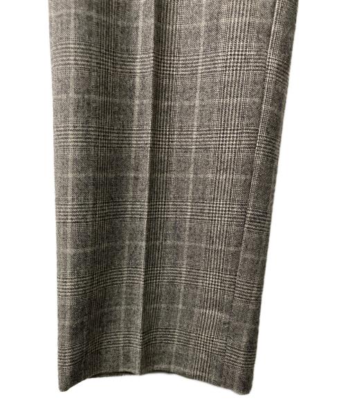 BOSS HUGO BOSS（ボス ヒューゴボス）BOSS HUGO BOSS (ボス ヒューゴボス) グレンチェックセットアップスーツ グレー サイズ:46の古着・服飾アイテム