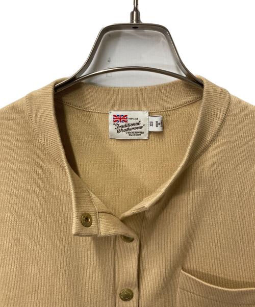 Traditional Weatherwear（トラディショナルウェザーウェア）Traditional Weatherwear (トラディショナルウェザーウェア) ARKLEY KNIT cardigan ベージュ サイズ:XSの古着・服飾アイテム