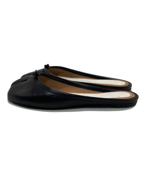 Maison Margiela（メゾンマルジェラ）Maison Margiela (メゾンマルジェラ) TABI BALLERINA MULE ブラック サイズ:37の古着・服飾アイテム