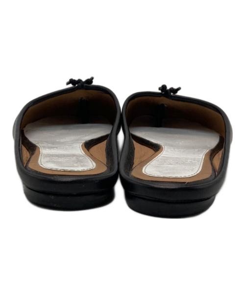 Maison Margiela（メゾンマルジェラ）Maison Margiela (メゾンマルジェラ) TABI BALLERINA MULE ブラック サイズ:37の古着・服飾アイテム