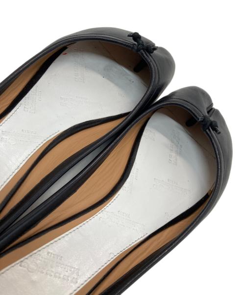 Maison Margiela（メゾンマルジェラ）Maison Margiela (メゾンマルジェラ) TABI BALLERINA MULE ブラック サイズ:37の古着・服飾アイテム