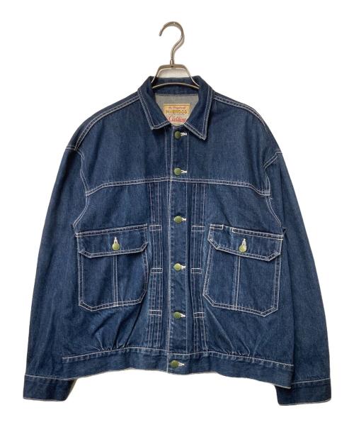 PINEWOOD CLOTHING（パインウッド クロージング）PINEWOOD CLOTHING (パインウッド クロージング) デニムジャケット インディゴ サイズ:不明　実寸参照の古着・服飾アイテム