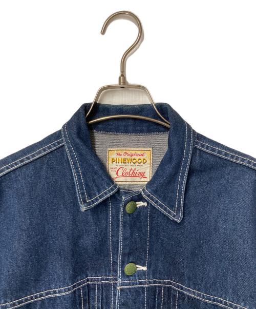 PINEWOOD CLOTHING（パインウッド クロージング）PINEWOOD CLOTHING (パインウッド クロージング) デニムジャケット インディゴ サイズ:不明　実寸参照の古着・服飾アイテム