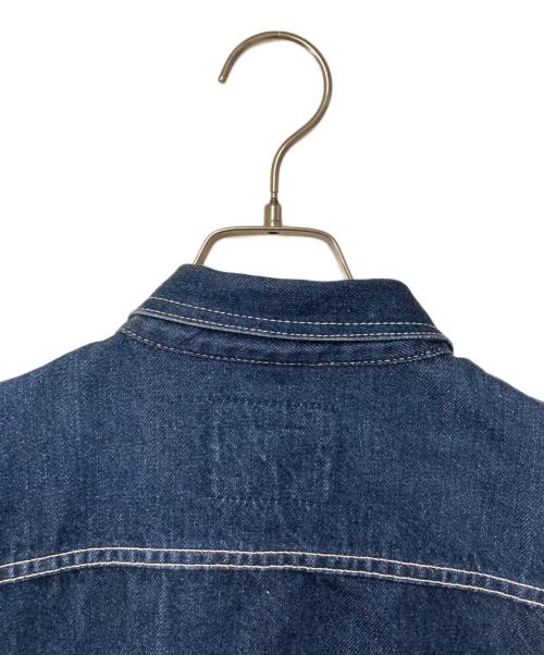PINEWOOD CLOTHING（パインウッド クロージング）PINEWOOD CLOTHING (パインウッド クロージング) デニムジャケット インディゴ サイズ:不明　実寸参照の古着・服飾アイテム