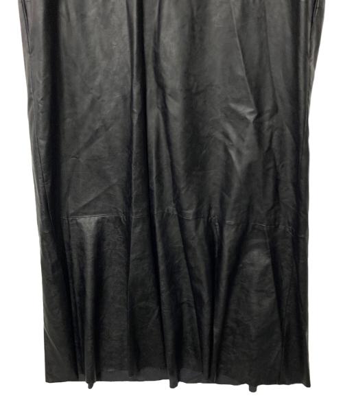 SACRA（サクラ）SACRA (サクラ) SYNTHETIC LEATHER OP ブラック サイズ:38の古着・服飾アイテム