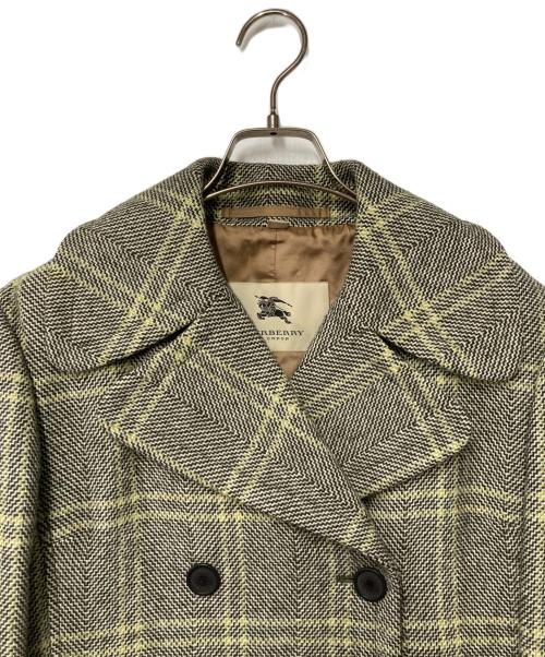 BURBERRY LONDON（バーバリーロンドン）BURBERRY LONDON (バーバリーロンドン) チェスターコート グレー サイズ:不明　実寸参照の古着・服飾アイテム