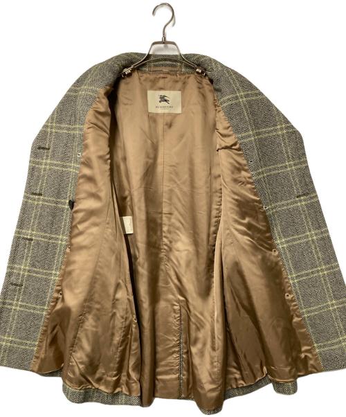 BURBERRY LONDON（バーバリーロンドン）BURBERRY LONDON (バーバリーロンドン) チェスターコート グレー サイズ:不明　実寸参照の古着・服飾アイテム