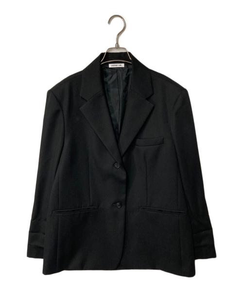 EVERYDAY I LIKE.（エヴリデイ アイ ライク）EVERYDAY I LIKE. (エヴリデイ アイ ライク) Angelico Oversized ジャケット ブラック サイズ:36の古着・服飾アイテム