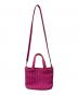 JIMMY CHOO (ジミーチュウ) 2WAYショルダーバッグ ピンク：20000円