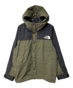 THE NORTH FACEザ ノース フェイス）の古着「マウンテンライトジャケット」｜オリーブ×ブラック