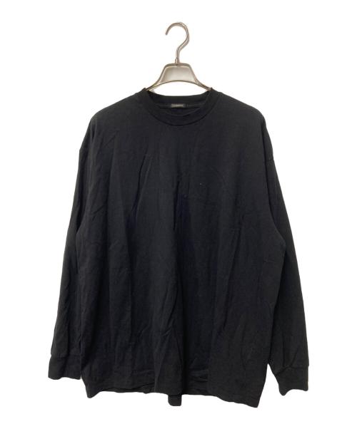 COMOLI（コモリ）COMOLI (コモリ) コットンジャージ 長袖Tシャツ ブラック サイズ:5の古着・服飾アイテム