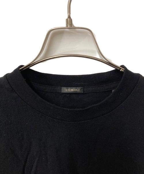 COMOLI（コモリ）COMOLI (コモリ) コットンジャージ 長袖Tシャツ ブラック サイズ:5の古着・服飾アイテム