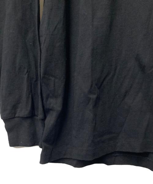 COMOLI（コモリ）COMOLI (コモリ) コットンジャージ 長袖Tシャツ ブラック サイズ:5の古着・服飾アイテム