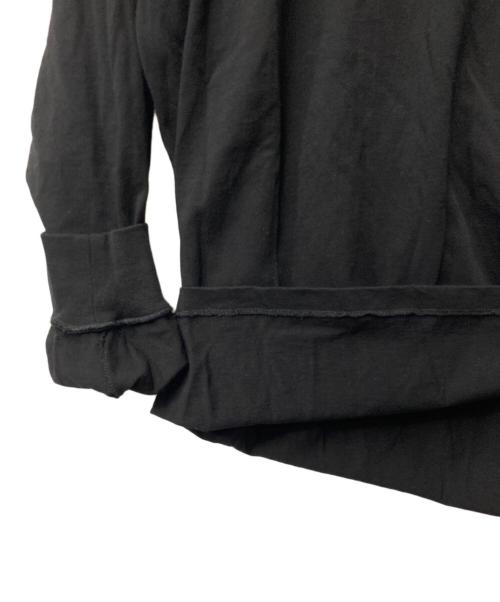 COMOLI（コモリ）COMOLI (コモリ) コットンジャージ 長袖Tシャツ ブラック サイズ:5の古着・服飾アイテム