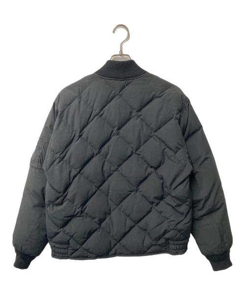 Eddie Bauer（エディーバウアー）Eddie Bauer (エディーバウアー) AVIREX (アヴィレックス) スカイライナー ダウンジャケット ブラック サイズ:Ｍの古着・服飾アイテム