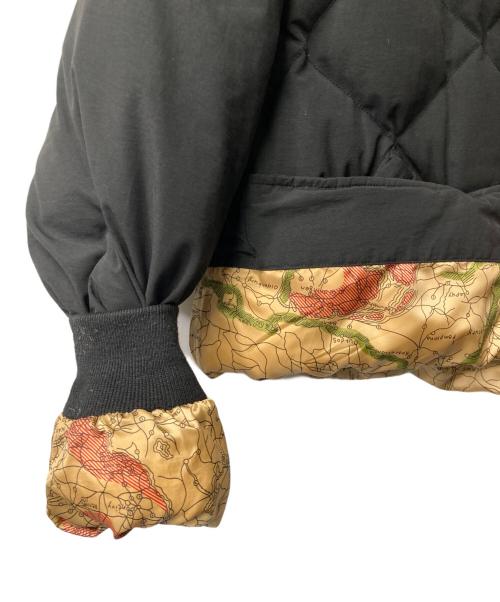 Eddie Bauer（エディーバウアー）Eddie Bauer (エディーバウアー) AVIREX (アヴィレックス) スカイライナー ダウンジャケット ブラック サイズ:Ｍの古着・服飾アイテム