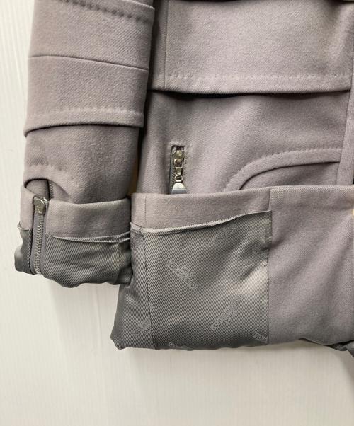 LOUIS VUITTON（ルイ ヴィトン）LOUIS VUITTON (ルイ ヴィトン) ウールカシミヤノーカラーコート グレー サイズ:36の古着・服飾アイテム