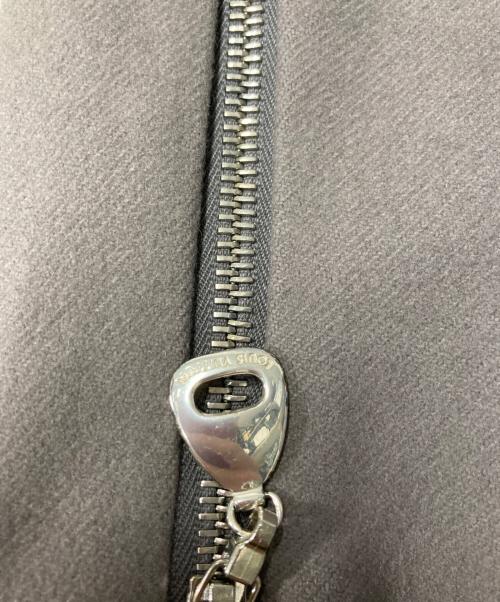 LOUIS VUITTON（ルイ ヴィトン）LOUIS VUITTON (ルイ ヴィトン) ウールカシミヤノーカラーコート グレー サイズ:36の古着・服飾アイテム