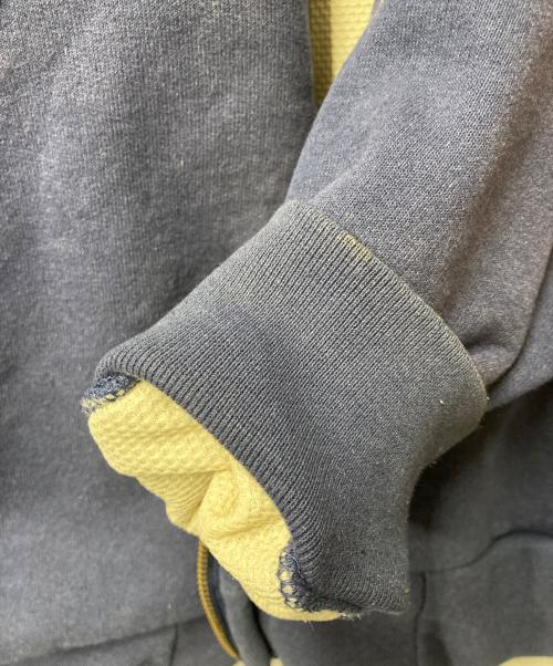 CarHartt（カーハート）CarHartt (カーハート) 裏サーマルジップパーカー ネイビー サイズ:実寸参照の古着・服飾アイテム