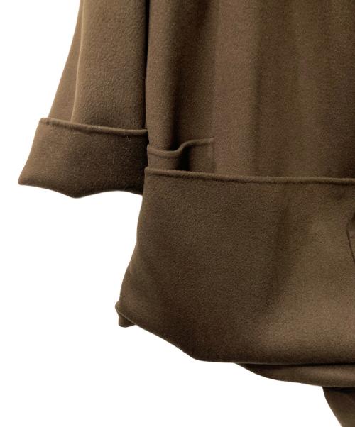 MaxMara（マックスマーラ）MaxMara (マックスマーラ) カシミヤフーデッドコート ブラウン サイズ:42の古着・服飾アイテム