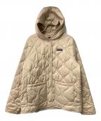 Patagoniaパタゴニア）の古着「Quilted Puffer Jacket」｜ベージュ