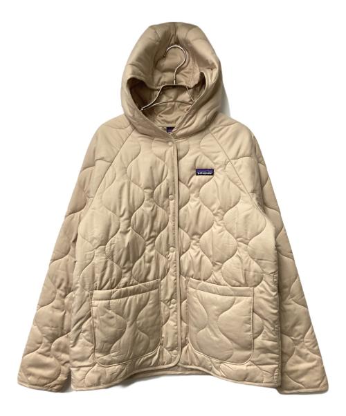 Patagonia（パタゴニア）Patagonia (パタゴニア) Quilted Puffer Jacket ベージュ サイズ:XXLの古着・服飾アイテム
