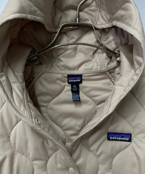 Patagonia（パタゴニア）Patagonia (パタゴニア) Quilted Puffer Jacket ベージュ サイズ:XXLの古着・服飾アイテム