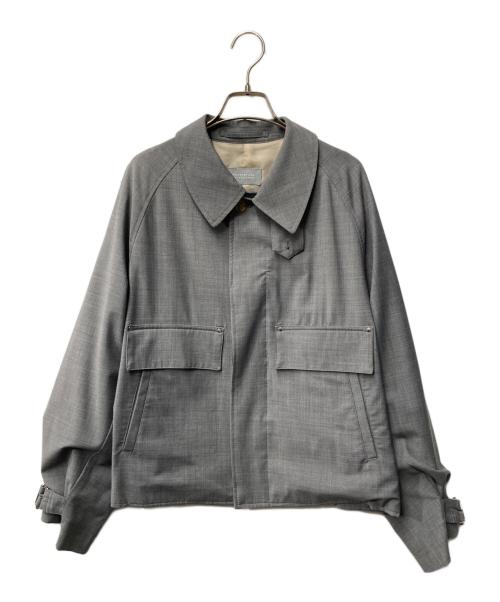 MACKINTOSH PHILOSOPHY（マッキントッシュ フィロソフィー）MACKINTOSH PHILOSOPHY (マッキントッシュ フィロソフィー) サマーウール RUSPER ジャケット グレー サイズ:2の古着・服飾アイテム