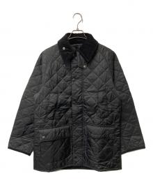 Barbour（バブアー）の古着「BEDALE NYLON QUILTING JACKET」｜ブラック
