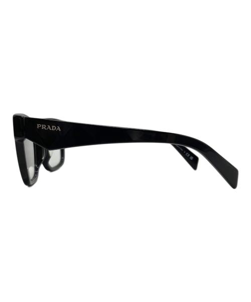 PRADA（プラダ）PRADA (プラダ) 眼鏡 ブラック サイズ:54□18の古着・服飾アイテム