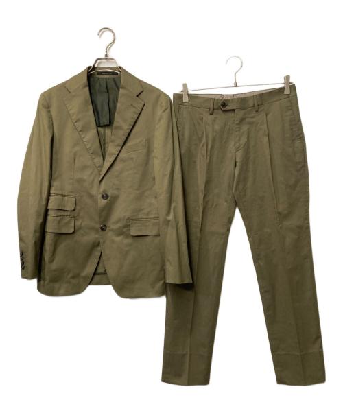 TAGLIATORE（タリアトーレ）TAGLIATORE (タリアトーレ) VESVIO 2Bジャケット カーキ サイズ:44の古着・服飾アイテム