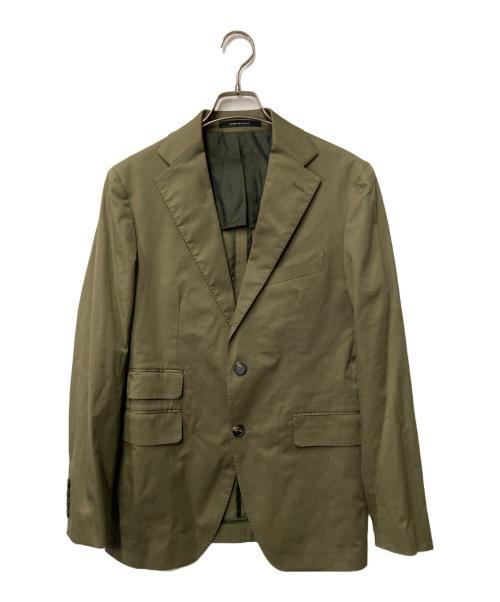 TAGLIATORE（タリアトーレ）TAGLIATORE (タリアトーレ) VESVIO 2Bジャケット カーキ サイズ:44の古着・服飾アイテム