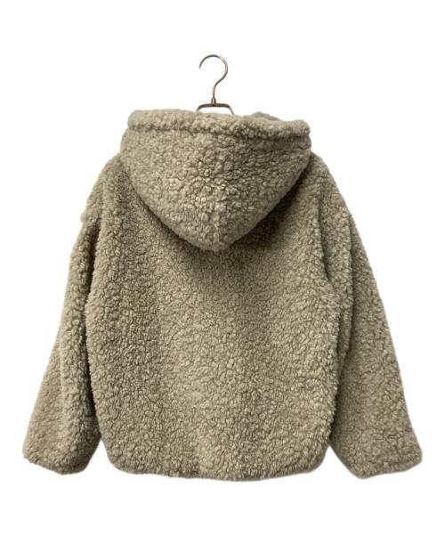 TATRAS（タトラス）TATRAS (タトラス) IPAMA イパマ ボアブルゾン ベージュ サイズ:1の古着・服飾アイテム