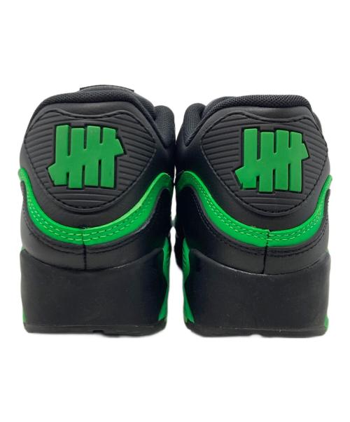 NIKE（ナイキ）NIKE (ナイキ) UNDEFEATED (アンディフィーテッド) AIR MAX 90 BLACK/GREEN SPARK サイズ:26の古着・服飾アイテム
