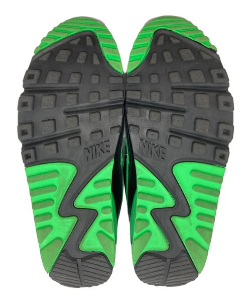 NIKE（ナイキ）NIKE (ナイキ) UNDEFEATED (アンディフィーテッド) AIR MAX 90 BLACK/GREEN SPARK サイズ:26の古着・服飾アイテム
