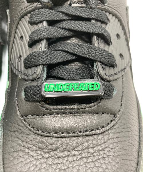 NIKE（ナイキ）NIKE (ナイキ) UNDEFEATED (アンディフィーテッド) AIR MAX 90 BLACK/GREEN SPARK サイズ:26の古着・服飾アイテム
