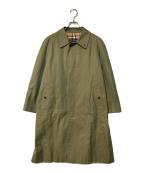 Burberry'sバーバリーズ）の古着「裏ノバチェック玉蟲バルマカーンコート」｜カーキ