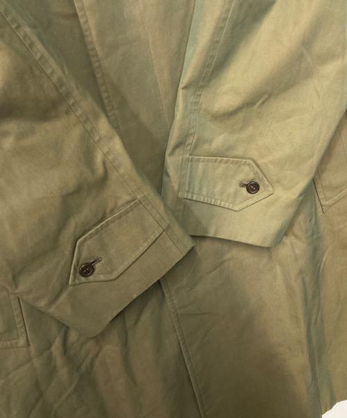 Burberry's（バーバリーズ）Burberry's (バーバリーズ) 裏ノバチェック玉蟲バルマカーンコート カーキ サイズ:Sの古着・服飾アイテム