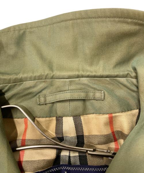 Burberry's（バーバリーズ）Burberry's (バーバリーズ) 裏ノバチェック玉蟲バルマカーンコート カーキ サイズ:Sの古着・服飾アイテム