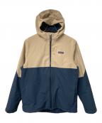 Patagoniaパタゴニア）の古着「キッズ・フォーインワン・エブリデー・ジャケット」｜ベージュ×ネイビー
