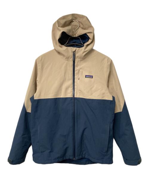 Patagonia（パタゴニア）Patagonia (パタゴニア) キッズ・フォーインワン・エブリデー・ジャケット ベージュ×ネイビー サイズ:XXLの古着・服飾アイテム