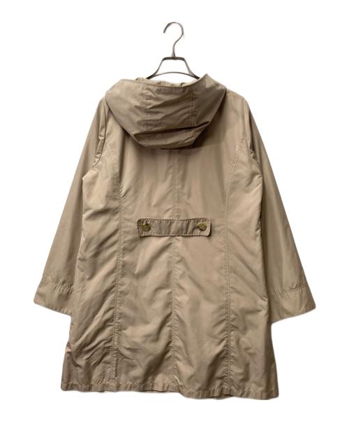Leilian（レリアン）Leilian (レリアン) ライナー付フーデッドコート ベージュ サイズ:9の古着・服飾アイテム