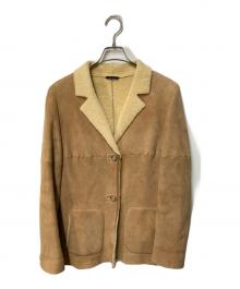 WEEKEND Max Mara（ウィークエンド マックスマーラ）の古着「ムートンジャケット」｜ベージュ