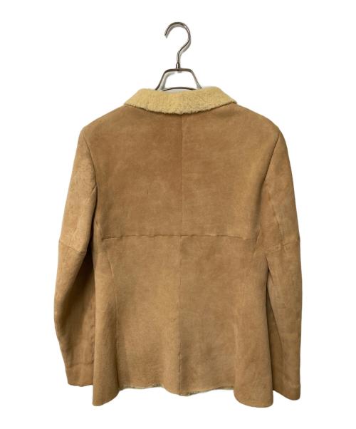 WEEKEND Max Mara（ウィークエンド マックスマーラ）Weekend Max Mara (ウィークエンド マックスマーラ) ムートンジャケット ベージュ サイズ:42の古着・服飾アイテム