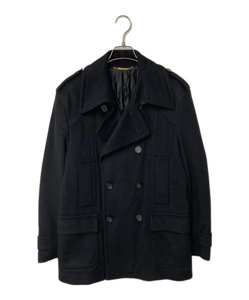 DOLCE & GABBANA（ドルチェ＆ガッバーナ）DOLCE & GABBANA (ドルチェ＆ガッバーナ) ダブルコート ブラック サイズ:46の古着・服飾アイテム