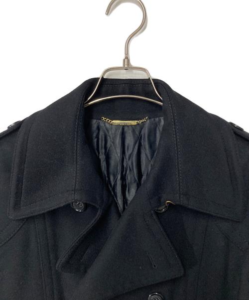 DOLCE & GABBANA（ドルチェ＆ガッバーナ）DOLCE & GABBANA (ドルチェ＆ガッバーナ) ダブルコート ブラック サイズ:46の古着・服飾アイテム