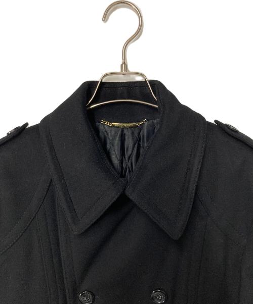 DOLCE & GABBANA（ドルチェ＆ガッバーナ）DOLCE & GABBANA (ドルチェ＆ガッバーナ) ダブルコート ブラック サイズ:46の古着・服飾アイテム