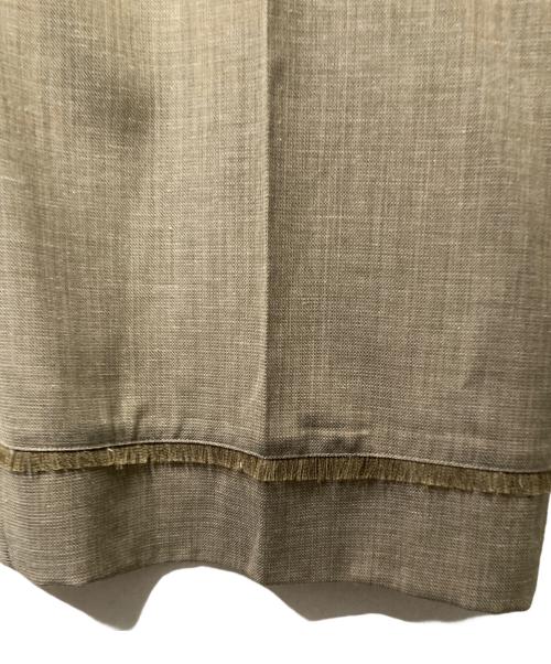 Ameri（アメリ）AMERI (アメリ) TWEED PEPLUM CAMI ROMPERS ベージュ サイズ:Sの古着・服飾アイテム