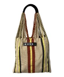 MARNI（マルニ）の古着「マーケット ハンモックバッグ」｜ベージュ