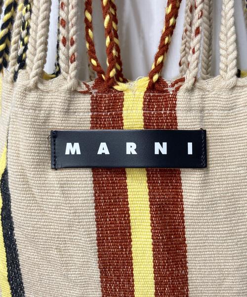 MARNI（マルニ）MARNI (マルニ) マーケット ハンモックバッグ ベージュの古着・服飾アイテム